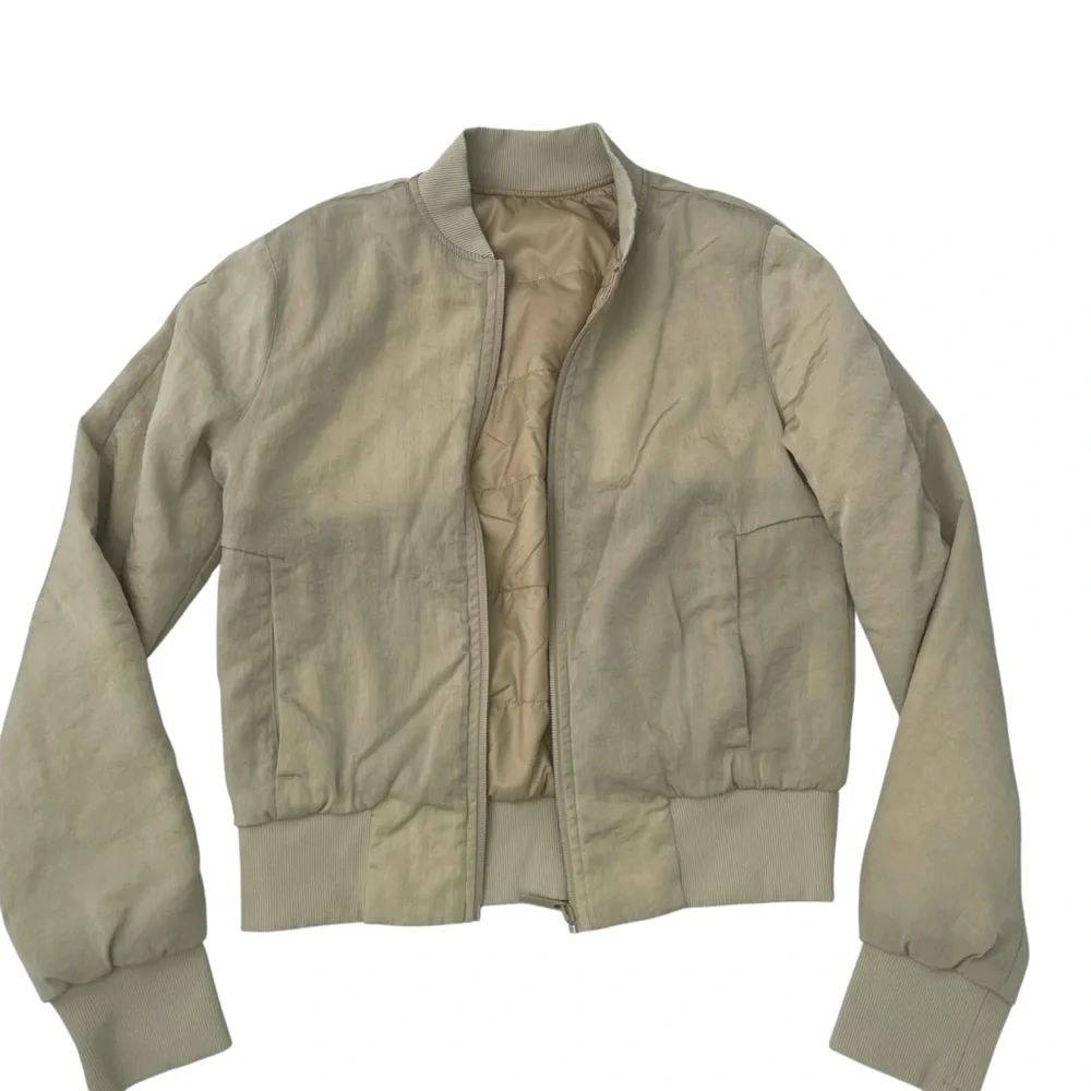 Lululemon Non-Stop Bomber Jacket Size 2 Reversible - Picture 5 of 13